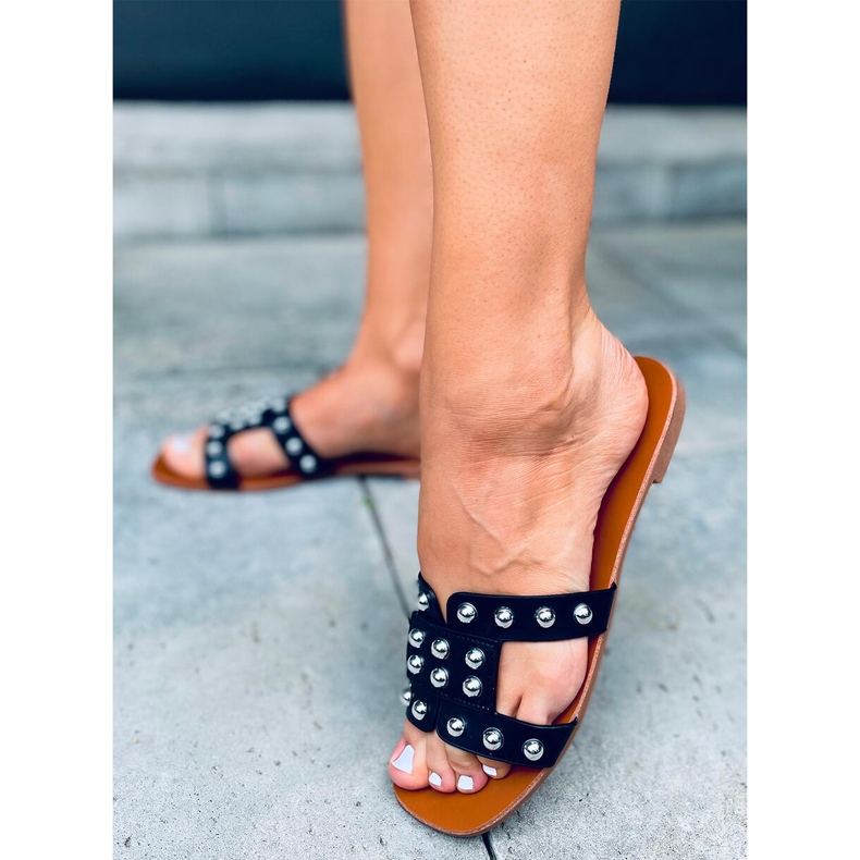 Papuci de dama Lime Black negru 1