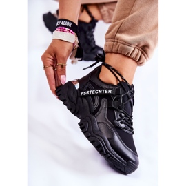 PS1 Pantofi de damă pantofi sport negri Sheron negru 2