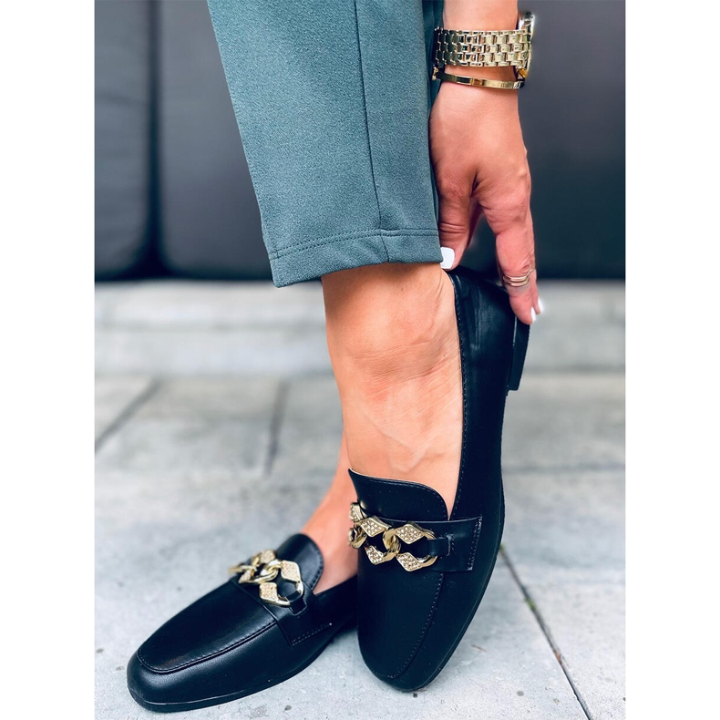 Mocasini de dama Mallow Black negru 2