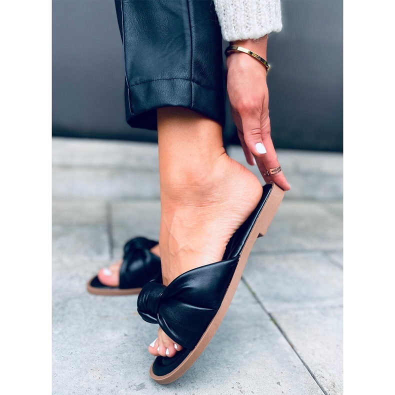 Papuci de damă Sally Black negru 2