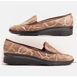 Radoskór Mocasini de damă maro confortabili pentru un picior mai lat 1