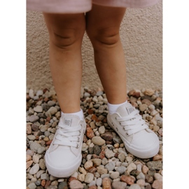 Pantofi pentru copii din piele ecologică Big Star JJ374310 Alb 1