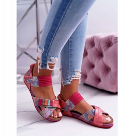 Sandale pentru femei Maciejka Roz 03375 Piele multicolor 3 Sandale pentru femei Maciejka Roz 03375 Piele multicolor 3