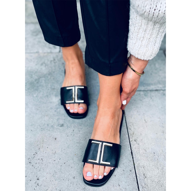 BM Sandale dama Azalea Black negru 1