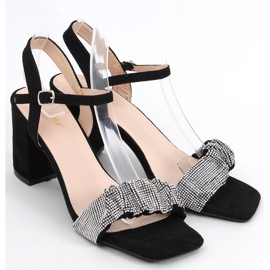 Sandale pe tocuri înalte Dash Black negru 5