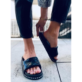 Papuci de damă Sunny Black negru 1