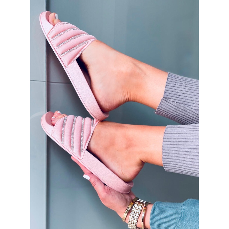 Papuci de dama Jaime Pink roz 2