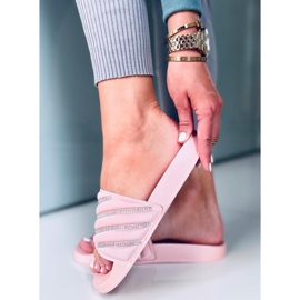 Papuci de dama Jaime Pink roz 3