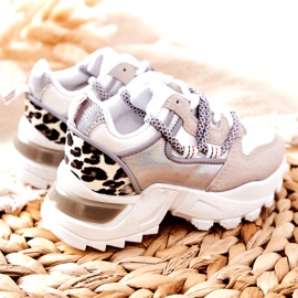 FR1 Încălțăminte sport pentru copii Adidași Alb Rommie multicolor 3