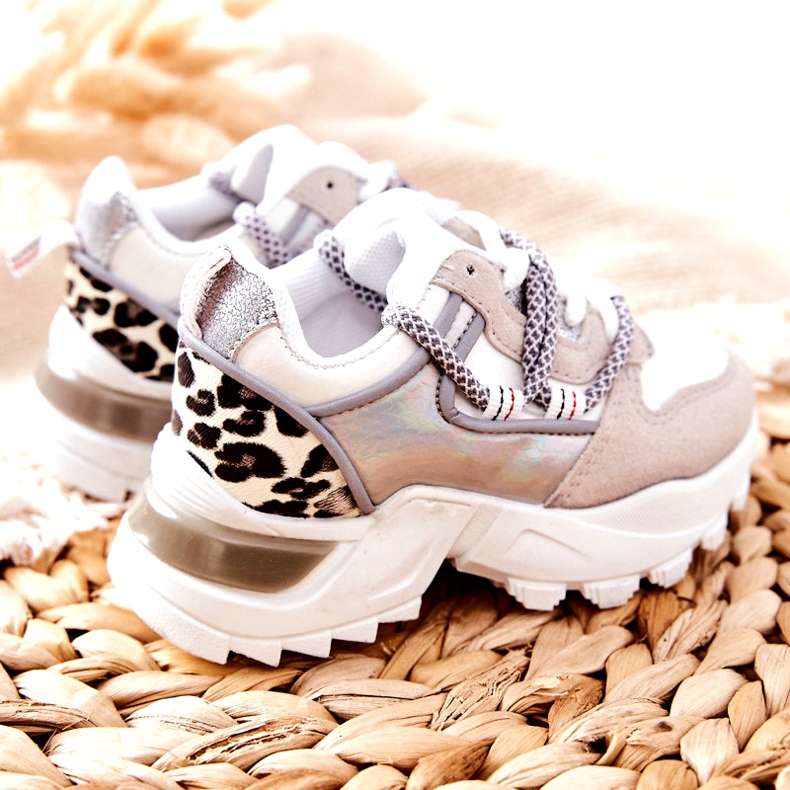 FR1 Încălțăminte sport pentru copii Adidași Alb Rommie multicolor 3