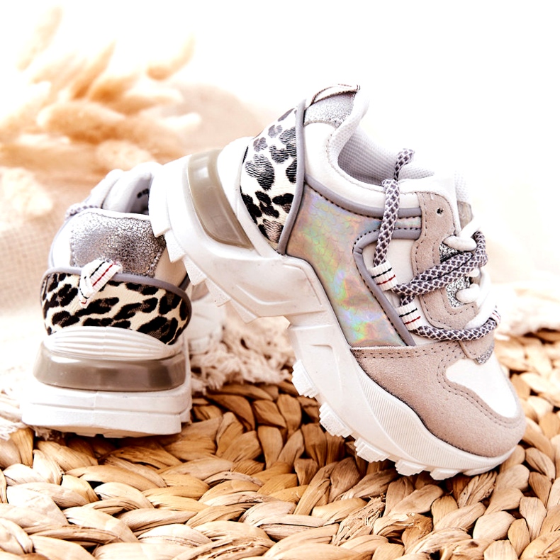 FR1 Încălțăminte sport pentru copii Adidași Alb Rommie multicolor 4