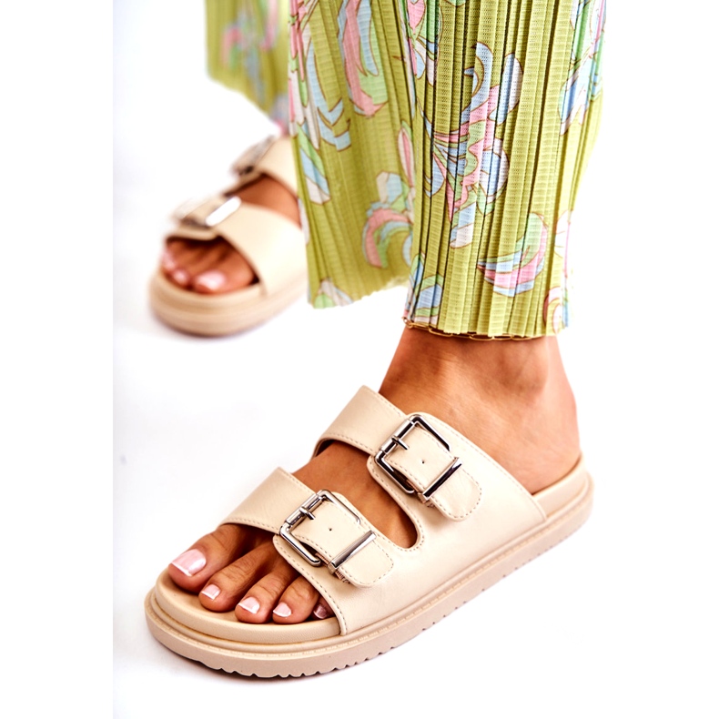 PJ1 Slip-on-uri de damă clasice bej Weston 2