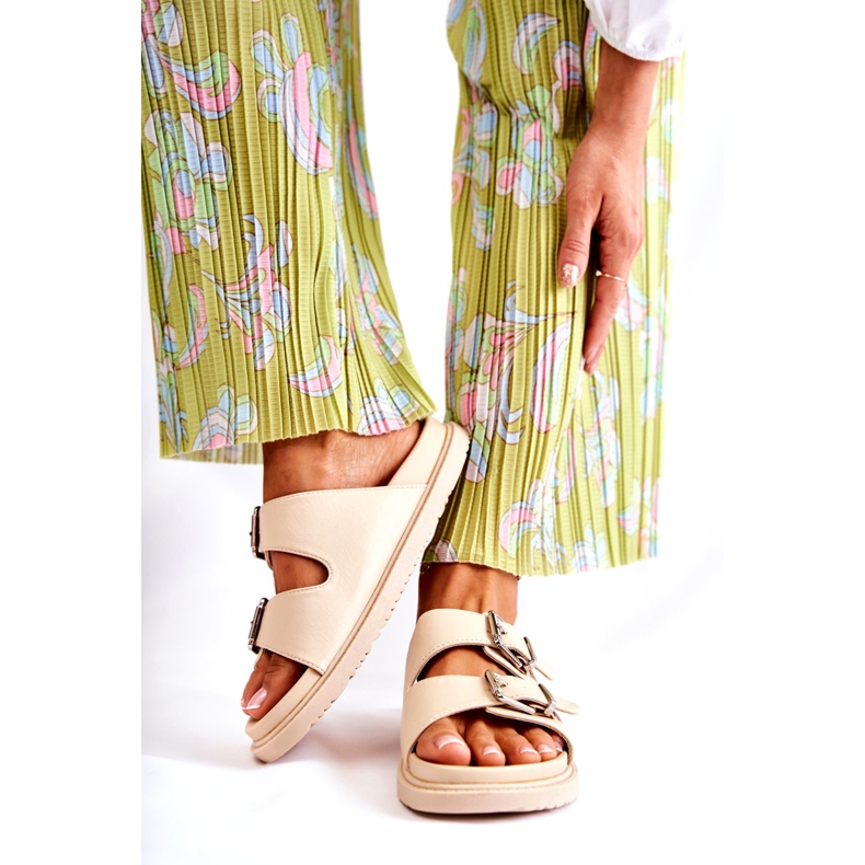 PJ1 Slip-on-uri de damă clasice bej Weston 3