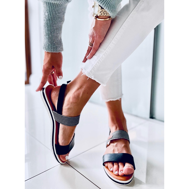 BM Sandale de dama Tracy Black negru 2