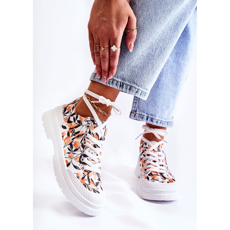 PS1 Adidași Joși Legați În Fructe Albe Amissa 1