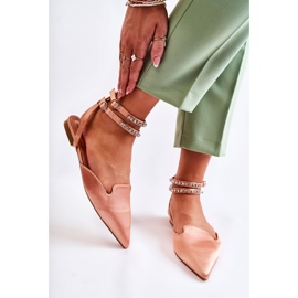 WS1 Sandale De Damă Cu Deget În Roz Amisha Spitz 2 WS1 Sandale De Damă Cu Deget În Roz Amisha Spitz 2