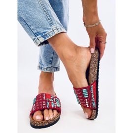 Taida Papuci de plută roșie roșu 2 Taida Papuci de plută roșie roșu 2