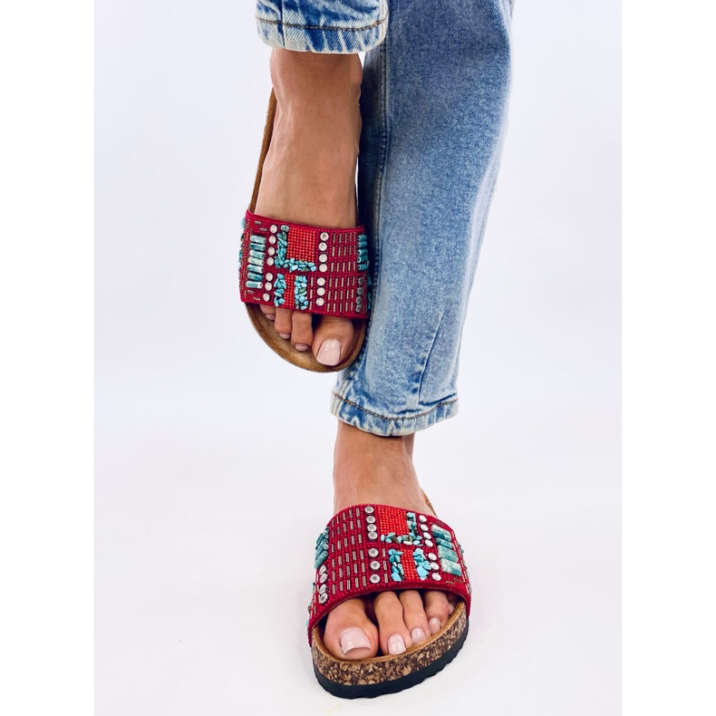 Taida Papuci de plută roșie roșu 1 Taida Papuci de plută roșie roșu 1