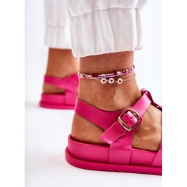 WS1 Sandale Pe Platformă Fuchsia Tessy roz 5