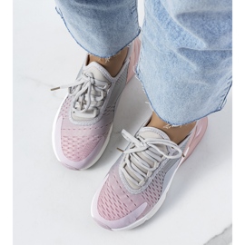 Tenisi sport gri de la Glaner roz 1