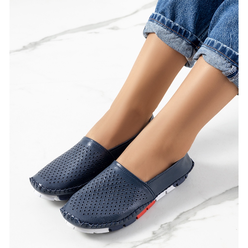 Mocasini Piron bleumarin albastru marin 1 Mocasini Piron bleumarin albastru marin 1