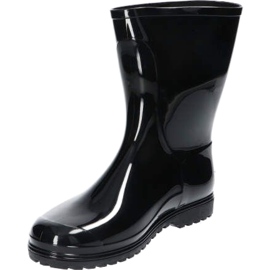 Galoshes pentru femei negru lăcuit American Club KAL17 / 22 1 Galoshes pentru femei negru lăcuit American Club KAL17 / 22 1