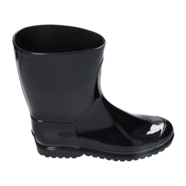 Galoshes pentru femei negru lăcuit American Club KAL17 / 22 3 Galoshes pentru femei negru lăcuit American Club KAL17 / 22 3