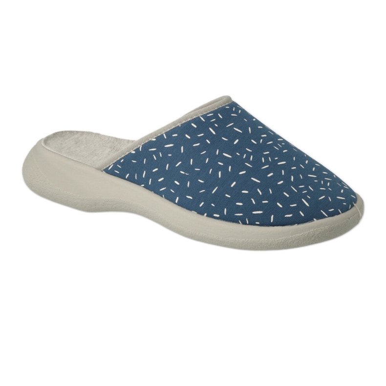 Pantofi de dama colorati Befado 019D129 albastru 3