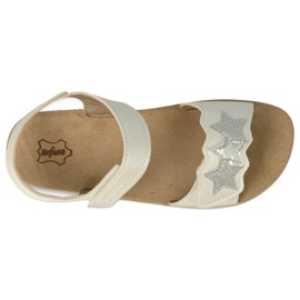 BEFADO SANDALS GIRLS 068Y003 Alb și Silver 2