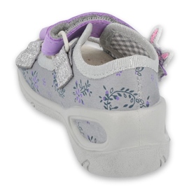 Pantofi pentru copii Befado pu 065P150 violet gri 2