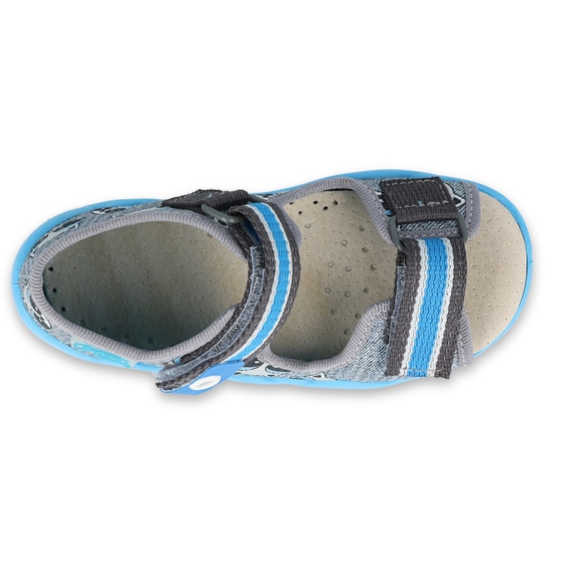 Pantofi pentru copii Befado galbeni 350P022 albastru 3