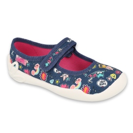 Pantofi copii Befado 114Y482 albastru marin multicolor 4