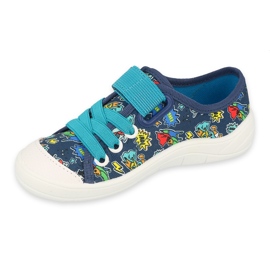 Pantofi copii Befado 251X194 albastru marin albastru multicolor 1