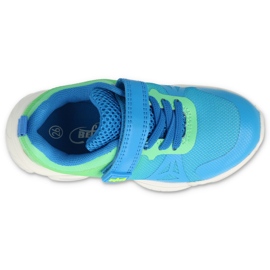 Pantofi pentru tineret colorati Befado 516Q121 albastru galben 3
