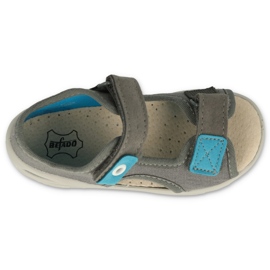 Pantofi copii Befado pu 065P166 albastru gri 3