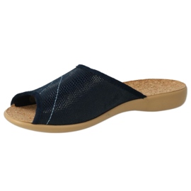 Pantofi de damă Befado pu 254D093 albastru marin 3