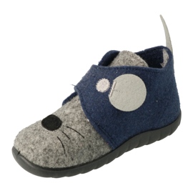 Pantofi copii Befado 526P080 albastru marin gri 4