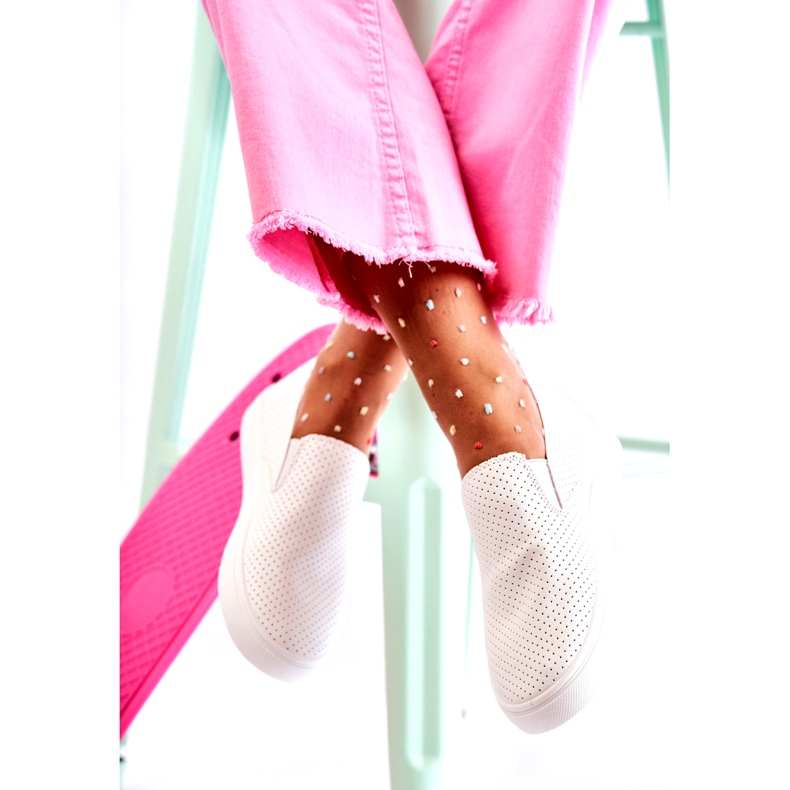 FK2 Pantofi albi Viviana pentru damă 2 FK2 Pantofi albi Viviana pentru damă 2