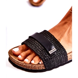 Papuci Clasici Dama Inblu NM000025 Negru 3