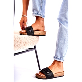 Papuci Clasici Dama Inblu NM000025 Negru 4