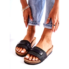 Papuci Clasici Dama Inblu NM000025 Negru 5