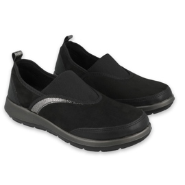 Încălțăminte Befado pentru femei 156D006 negru argint 5