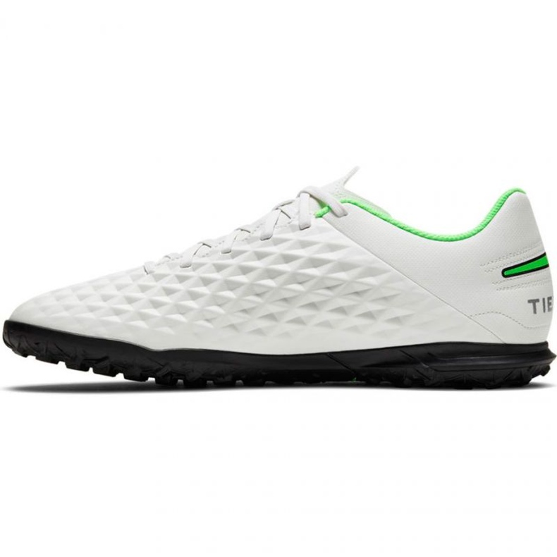Ghete de fotbal Nike Tiempo Legend 8 Club Tf M AT6109 030 alb alb 1
