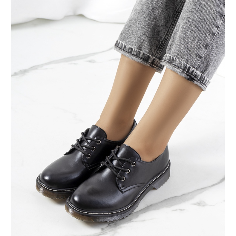 Pantofi de dama negri de la Doorla negru 1