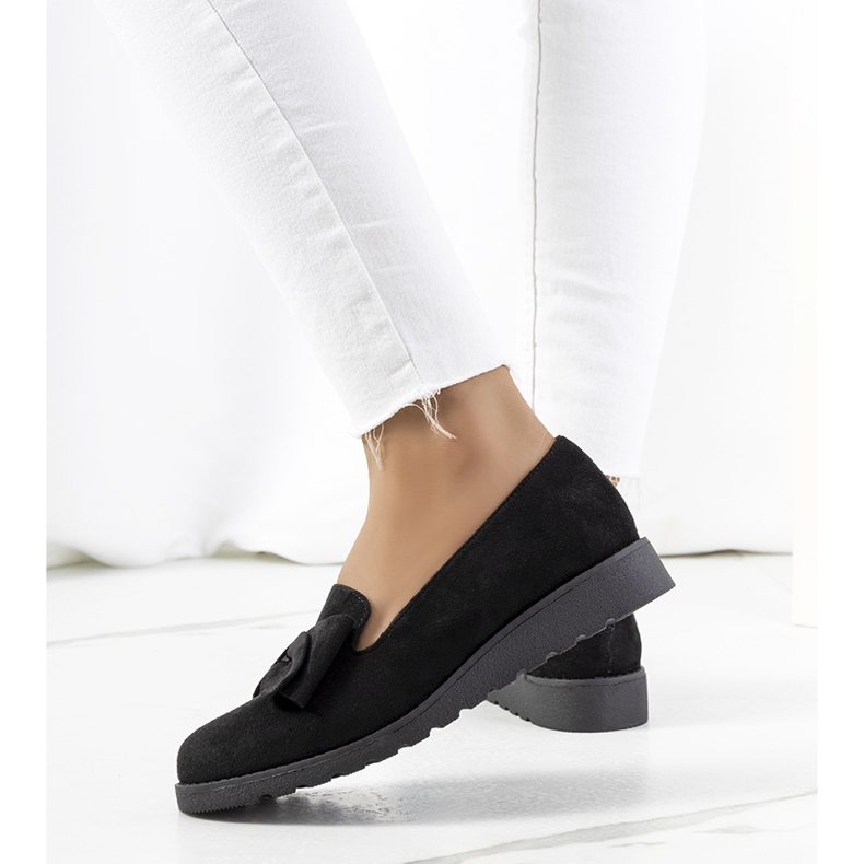 Pantofi negri pe pană Poolse negru 1