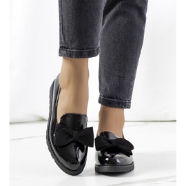 BM Pantofi lacuiti negri Voeren negru 1