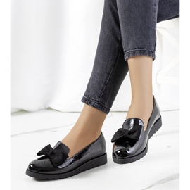 BM Pantofi lacuiti negri Voeren negru 2