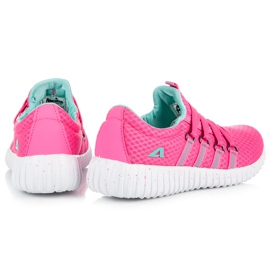 American Club Pantofi sport textile roz 1