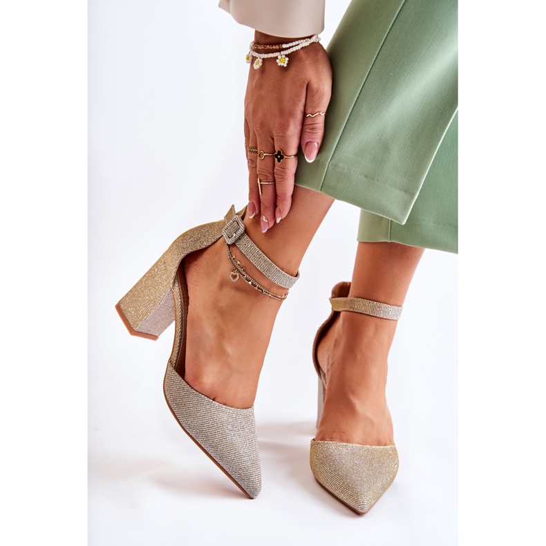 WS1 Pompe strălucitoare pe barul Golden Amira de aur 2