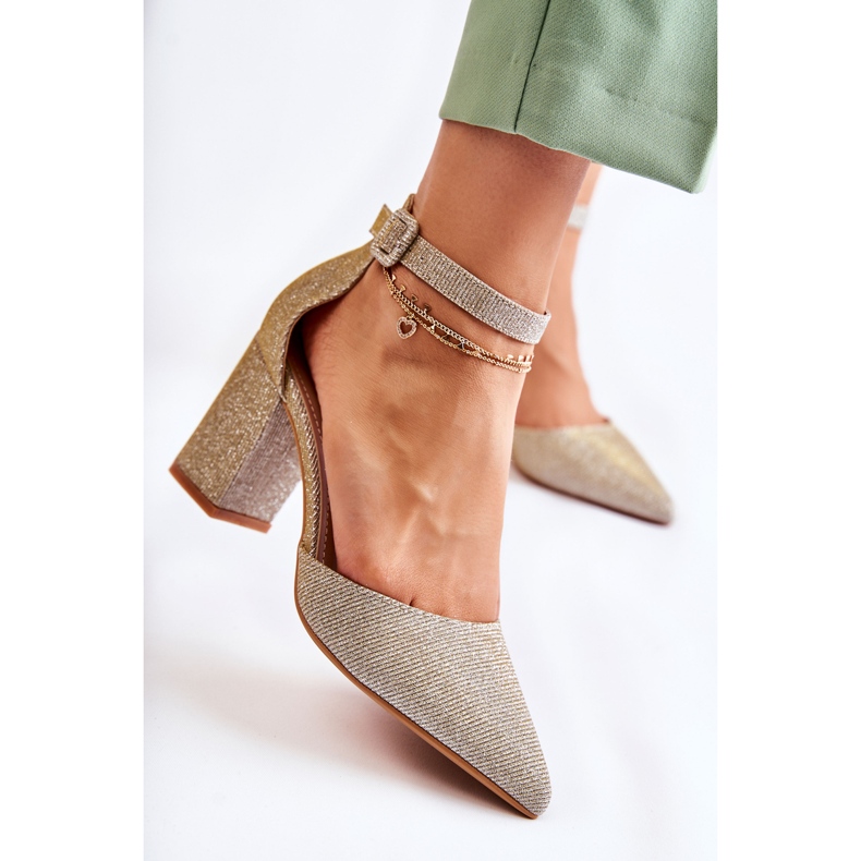 WS1 Pompe strălucitoare pe barul Golden Amira de aur 1